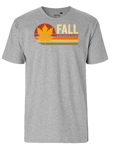Fall vintage - autumn, nature, vintge, cozy, retro, books, fall, book, seasons, halloween, leaves - Fairtrade T-Shirt