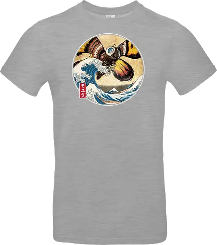 The Great Giant Moth off Kanagawa - Standard T-Shirt