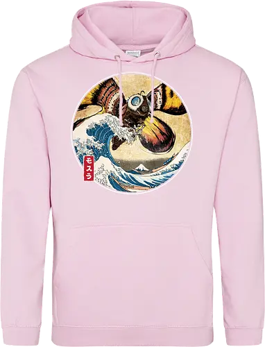 The Great Giant Moth off Kanagawa - Standard Hoodie