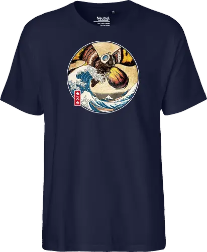 The Great Giant Moth off Kanagawa - Fairtrade T-Shirt