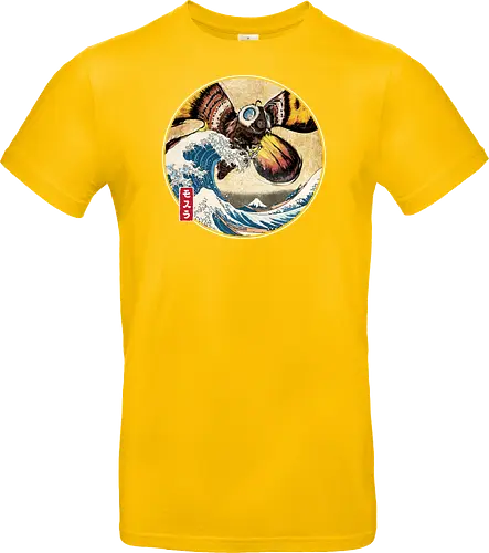 The Great Giant Moth off Kanagawa - Standard T-Shirt
