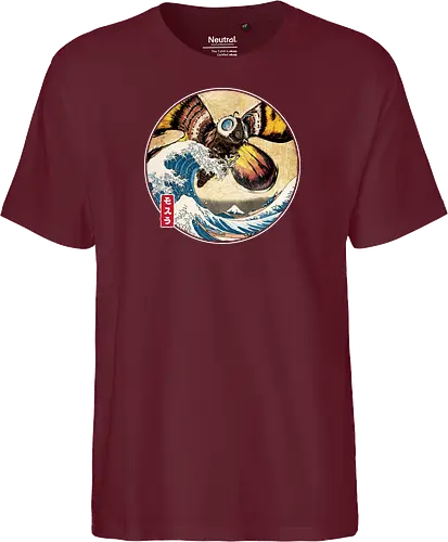 The Great Giant Moth off Kanagawa - Fairtrade T-Shirt