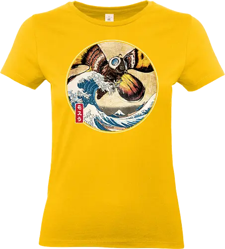 The Great Giant Moth off Kanagawa - Standard T-Shirt (Frauen)