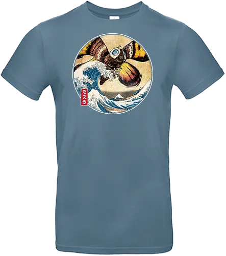 The Great Giant Moth off Kanagawa - Standard T-Shirt