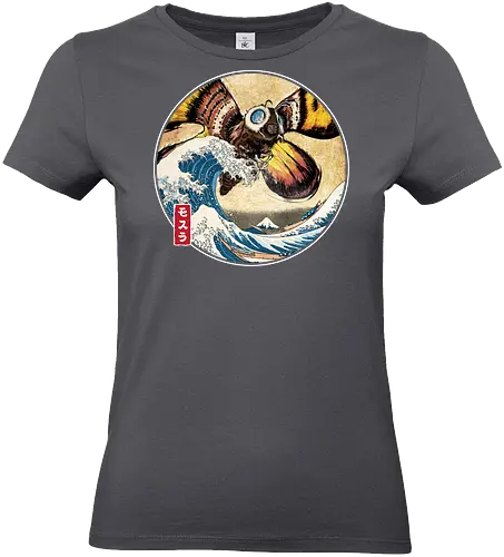 The Great Giant Moth off Kanagawa - Standard T-Shirt (Frauen)