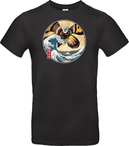 The Great Giant Moth off Kanagawa - Standard T-Shirt
