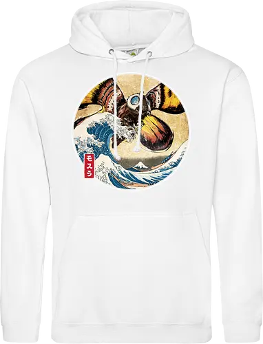 The Great Giant Moth off Kanagawa - Standard Hoodie