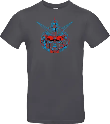 Mecha Anaglyph - Standard T-Shirt