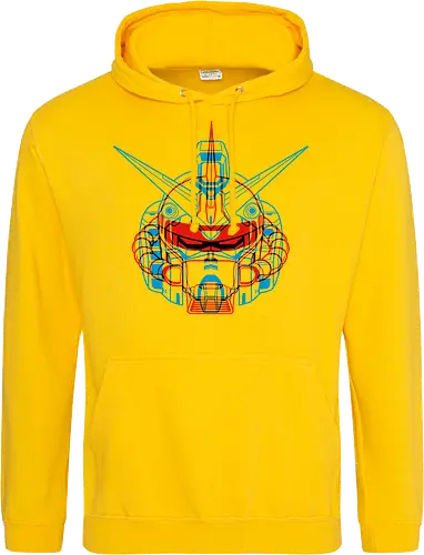 Mecha Anaglyph - Standard Hoodie