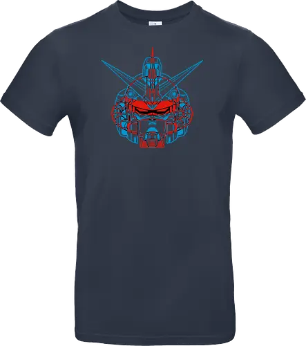 Mecha Anaglyph - Standard T-Shirt