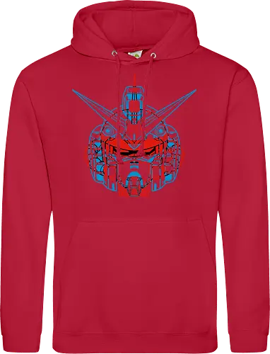 Mecha Anaglyph - Standard Hoodie