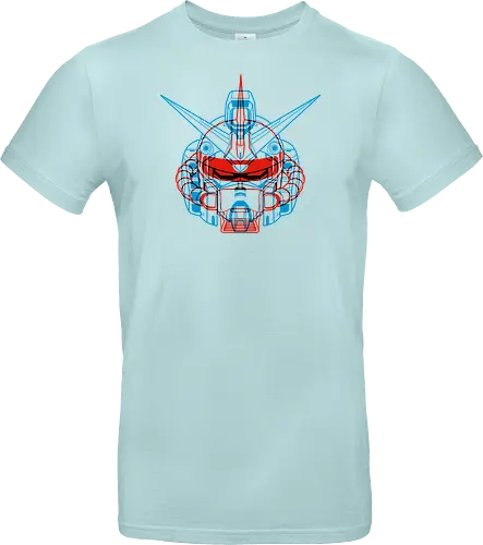 Mecha Anaglyph - Standard T-Shirt