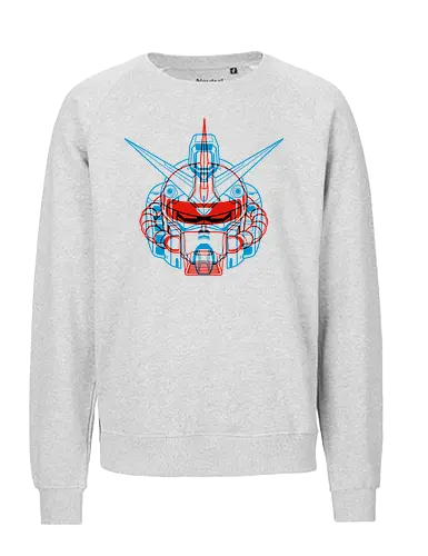 Mecha Anaglyph - Fairtrade Sweatshirt