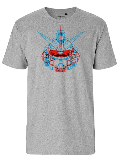 Mecha Anaglyph - Fairtrade T-Shirt