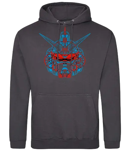 Mecha Anaglyph - Standard Hoodie