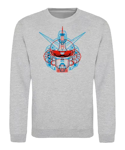 Mecha Anaglyph - Sweatshirt