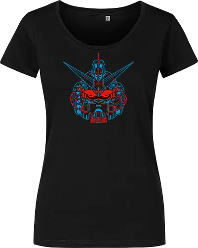 Mecha Anaglyph - Damen T-Shirt