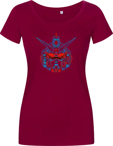 Mecha Anaglyph - Damen T-Shirt
