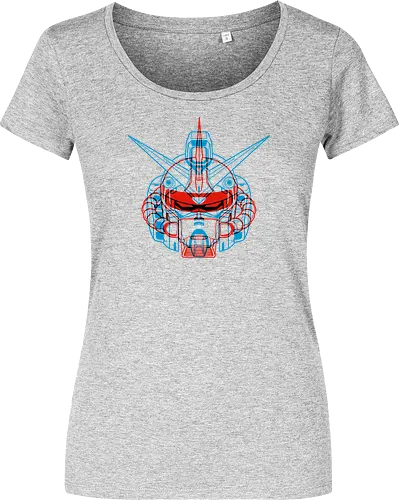 Mecha Anaglyph - Damen T-Shirt