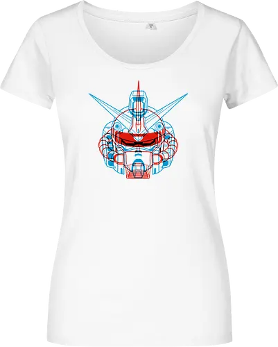 Mecha Anaglyph - Damen T-Shirt