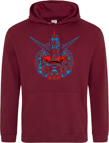 Mecha Anaglyph - Standard Hoodie