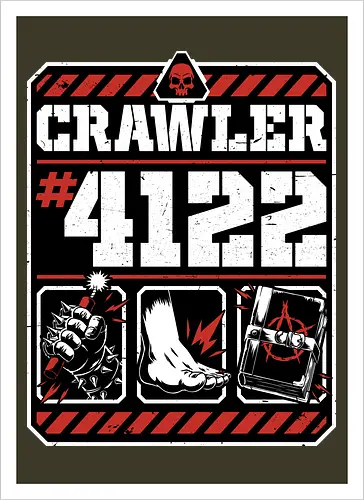 Dungeon Crawler 4122 - Nerd, Geek, Fantasy, Adventure, Rpg, Litrpg, Book, Books, Bookworm, Science Fantasy, Science Fiction, Scifi, Cat, Pet, Donut, Funny, Post-apocalyptic, Apocalypse, Post Apocalyptic, Apocalyptic Cats, Postapocalypse, Post-apocalypse, Poster, Action, Cyberpunk, Punk, Cybernetics, Feet, Explosion, Explosive, Books, Book, Crawler, Dungeon Crawler, Geometric, Anarchy, Anarchist, Sign - Kunstdruck