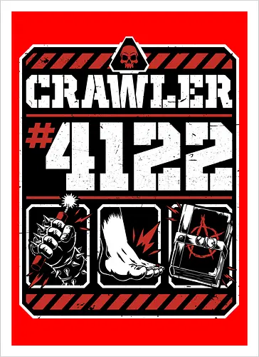 Dungeon Crawler 4122 - Nerd, Geek, Fantasy, Adventure, Rpg, Litrpg, Book, Books, Bookworm, Science Fantasy, Science Fiction, Scifi, Cat, Pet, Donut, Funny, Post-apocalyptic, Apocalypse, Post Apocalyptic, Apocalyptic Cats, Postapocalypse, Post-apocalypse, Poster, Action, Cyberpunk, Punk, Cybernetics, Feet, Explosion, Explosive, Books, Book, Crawler, Dungeon Crawler, Geometric, Anarchy, Anarchist, Sign - Kunstdruck
