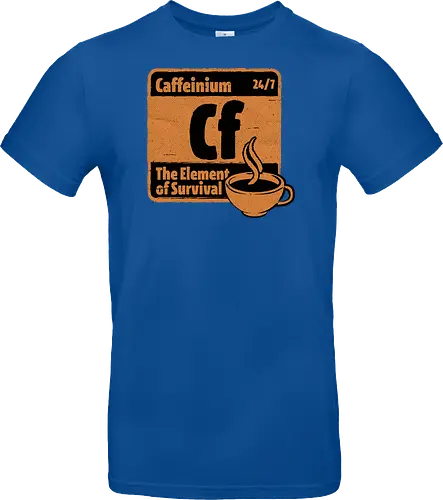 Element of Coffee - Science, Scientist, Sciencific, Science Art, Scientists, Science Humor, Chemistry, Chemistry Joke, Chemistry Humor, Biology, Coffee, Coffee Shop, Coffee Time, Coffee Cup, Coffee Addict, Science Joke, Funny Science, Retro Science, Sarcastic Science, Vintage Science, Funny Science Quote, Periodic Table, Periodic Table Joke, Periodic Table Parody, Stem, Humor, Joke, Fun, Funny, Sarcasm, Sarcastic, Irony, Ironic, Research, Physics - Standard T-Shirt