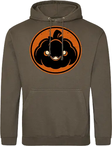 Halloween Spooky Pumpkin - Halloween, Halloween Design, Halloween Art, Halloween Aesthetic, Halloween Pumpkin, Halloween Vibes, Spooky, Spooky Season, Creepy, Scary, Scary Art, Pumpkins, Pumpkin, Dark, Horror, Horror Stories, Fright, Autumn, Autumn Leaves, Autumn Vibes, Autumn Season, Pumpkin Season, Cute, Smile, Smiling - Standard Hoodie