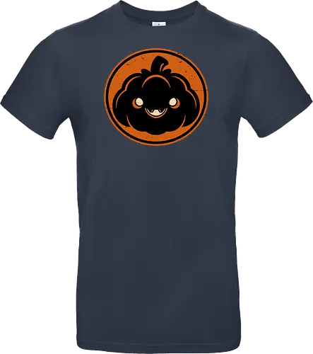 Halloween Spooky Pumpkin - Halloween, Halloween Design, Halloween Art, Halloween Aesthetic, Halloween Pumpkin, Halloween Vibes, Spooky, Spooky Season, Creepy, Scary, Scary Art, Pumpkins, Pumpkin, Dark, Horror, Horror Stories, Fright, Autumn, Autumn Leaves, Autumn Vibes, Autumn Season, Pumpkin Season, Cute, Smile, Smiling - Standard T-Shirt