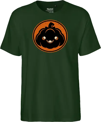 Halloween Spooky Pumpkin - Halloween, Halloween Design, Halloween Art, Halloween Aesthetic, Halloween Pumpkin, Halloween Vibes, Spooky, Spooky Season, Creepy, Scary, Scary Art, Pumpkins, Pumpkin, Dark, Horror, Horror Stories, Fright, Autumn, Autumn Leaves, Autumn Vibes, Autumn Season, Pumpkin Season, Cute, Smile, Smiling - Fairtrade T-Shirt
