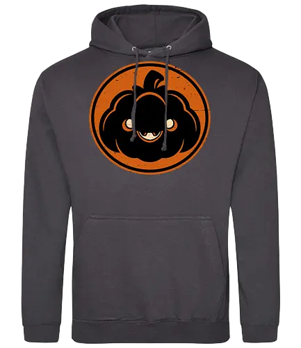 Halloween Spooky Pumpkin - Halloween, Halloween Design, Halloween Art, Halloween Aesthetic, Halloween Pumpkin, Halloween Vibes, Spooky, Spooky Season, Creepy, Scary, Scary Art, Pumpkins, Pumpkin, Dark, Horror, Horror Stories, Fright, Autumn, Autumn Leaves, Autumn Vibes, Autumn Season, Pumpkin Season, Cute, Smile, Smiling - Standard Hoodie