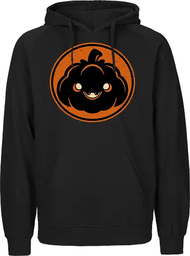 Halloween Spooky Pumpkin - Halloween, Halloween Design, Halloween Art, Halloween Aesthetic, Halloween Pumpkin, Halloween Vibes, Spooky, Spooky Season, Creepy, Scary, Scary Art, Pumpkins, Pumpkin, Dark, Horror, Horror Stories, Fright, Autumn, Autumn Leaves, Autumn Vibes, Autumn Season, Pumpkin Season, Cute, Smile, Smiling - Fairtrade Hoodie