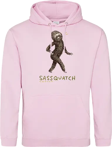 Braunes Pelziges Wesen Freche Pose Haltung Rosige Wangen - braunes pelziges eitles Wesen, elegante selbstbewusste mythische Pose, rosige Wangen goldener Glanz, Wald Legende Wortspiel, kreative Haltung Humor Kunst, handgefertigte Wesen Illustration, strukturiertes braunes beiges Fell, lustige moosgrüne Typografie, Popkultur Humor Geschenk, mythisches Wesen Haltung Shirt, Stadtlegende süße Illustration, Folklore Wesen Humor Kunst, pelziger Charakter Laufsteg Pose, Wald Wesen Pop Humor, kreatives englisches Folklore Wortspiel - Standard Hoodie