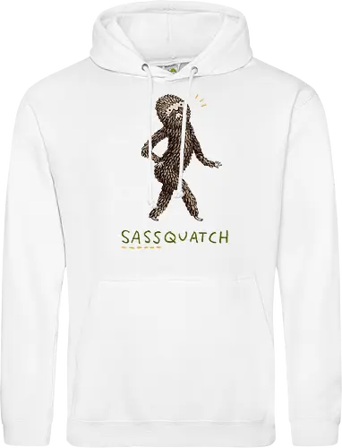 Braunes Pelziges Wesen Freche Pose Haltung Rosige Wangen - braunes pelziges eitles Wesen, elegante selbstbewusste mythische Pose, rosige Wangen goldener Glanz, Wald Legende Wortspiel, kreative Haltung Humor Kunst, handgefertigte Wesen Illustration, strukturiertes braunes beiges Fell, lustige moosgrüne Typografie, Popkultur Humor Geschenk, mythisches Wesen Haltung Shirt, Stadtlegende süße Illustration, Folklore Wesen Humor Kunst, pelziger Charakter Laufsteg Pose, Wald Wesen Pop Humor, kreatives englisches Folklore Wortspiel - Standard Hoodie