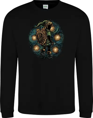 Melody of the Night Sky - legend, games, Japanese, adventure, Hero, gaming, gamer, videogames - Sweatshirt