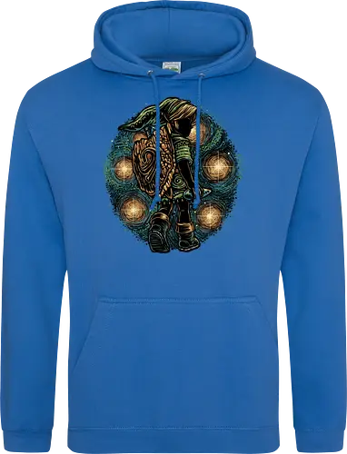 Melody of the Night Sky - legend, games, Japanese, adventure, Hero, gaming, gamer, videogames - Standard Hoodie