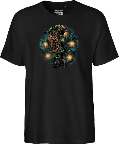 Melody of the Night Sky - legend, games, Japanese, adventure, Hero, gaming, gamer, videogames - Fairtrade T-Shirt