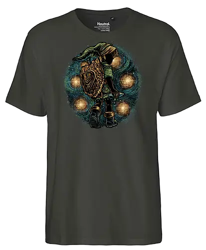 Melody of the Night Sky - legend, games, Japanese, adventure, Hero, gaming, gamer, videogames - Fairtrade T-Shirt