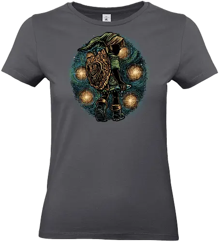 Melody of the Night Sky - legend, games, Japanese, adventure, Hero, gaming, gamer, videogames - Standard T-Shirt (Frauen)