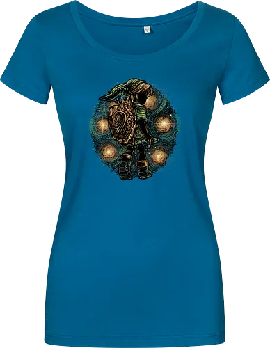 Melody of the Night Sky - legend, games, Japanese, adventure, Hero, gaming, gamer, videogames - Damen T-Shirt