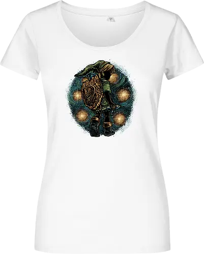 Melody of the Night Sky - legend, games, Japanese, adventure, Hero, gaming, gamer, videogames - Damen T-Shirt