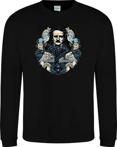 Keeper of the Macabre - Writer, poet, book, books, editor, critic, poetry, stories, theories, literature - Sweatshirt