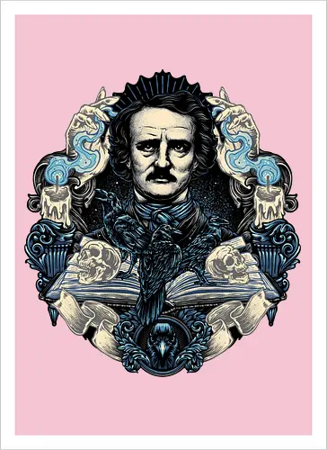 Keeper of the Macabre - Writer, poet, book, books, editor, critic, poetry, stories, theories, literature - Kunstdruck