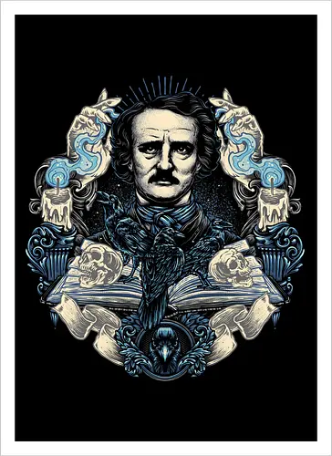 Keeper of the Macabre - Writer, poet, book, books, editor, critic, poetry, stories, theories, literature - Kunstdruck
