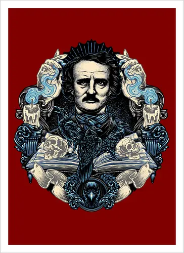 Keeper of the Macabre - Writer, poet, book, books, editor, critic, poetry, stories, theories, literature - Kunstdruck