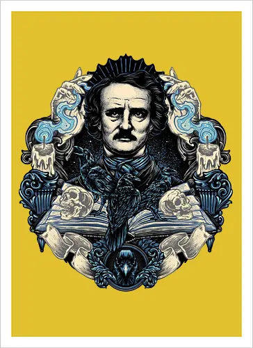 Keeper of the Macabre - Writer, poet, book, books, editor, critic, poetry, stories, theories, literature - Kunstdruck