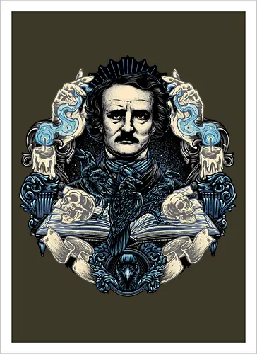 Keeper of the Macabre - Writer, poet, book, books, editor, critic, poetry, stories, theories, literature - Kunstdruck