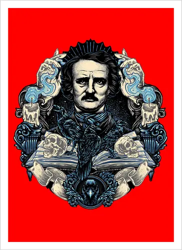 Keeper of the Macabre - Writer, poet, book, books, editor, critic, poetry, stories, theories, literature - Kunstdruck
