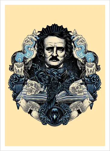 Keeper of the Macabre - Writer, poet, book, books, editor, critic, poetry, stories, theories, literature - Kunstdruck